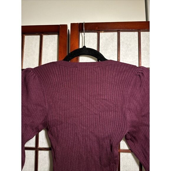 Ann Taylor LOFT Ribbed Top XS/PETITES Soft Stretch Modal Blend Top Scoop Neck - Picture 10 of 15